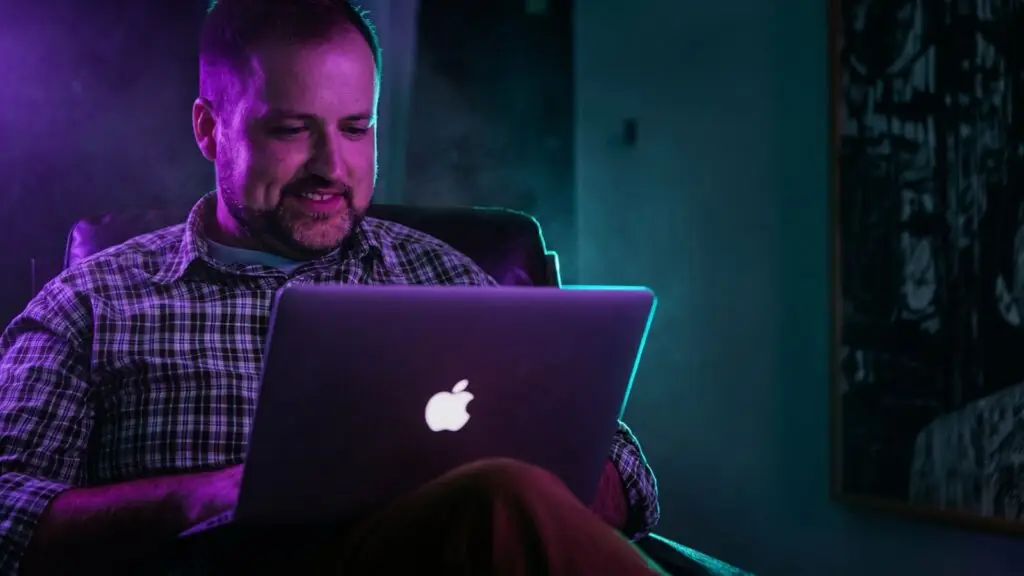 Small business owner working on digital marketing