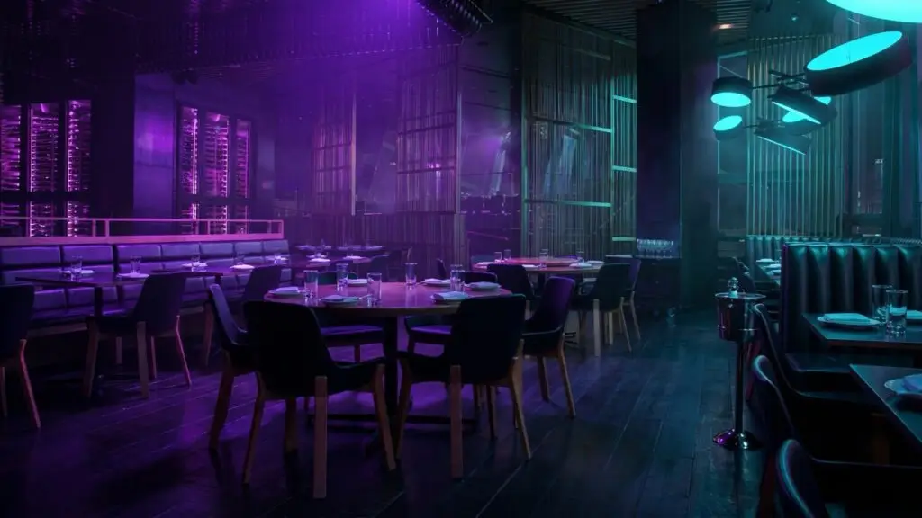 Inviting restaurant dining room
