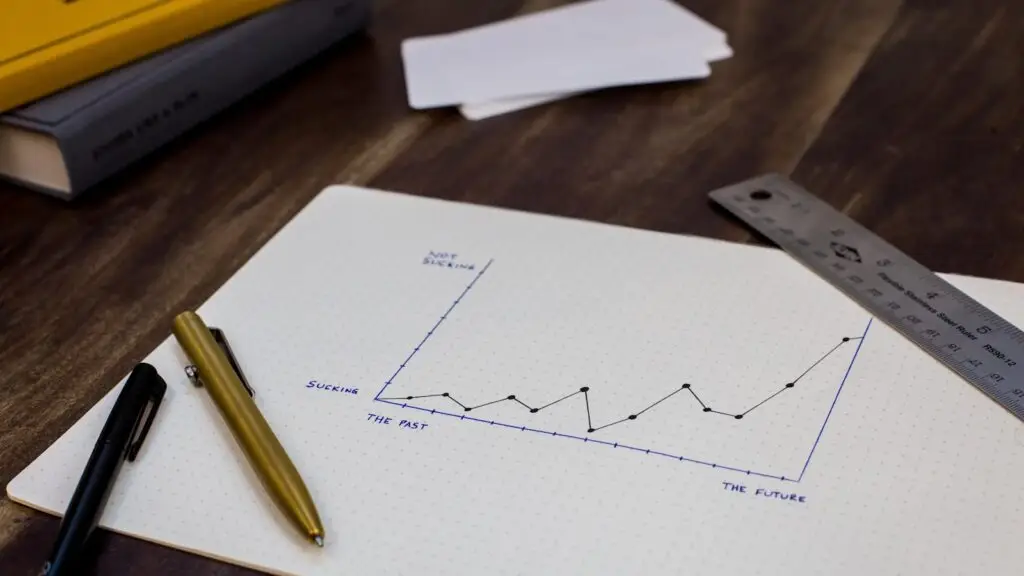 Small business owner reviewing revenue and lead numbers to decide when to hire a marketing agency